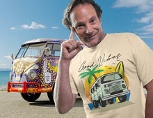 Load image into Gallery viewer, Vintage Surf Van T‑Shirt — "Good Vibes" Beach Tee
