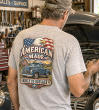 Load image into Gallery viewer, American Made - Built to Outlast" Tee
