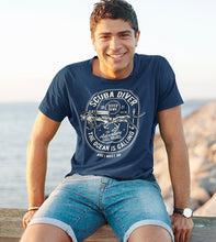 Load image into Gallery viewer, “The Ocean Is Calling” Dive T-Shirt

