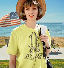 Load image into Gallery viewer, Vintage Sea Creatures - Squid
