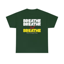 Load image into Gallery viewer, Breath In  Breath Out t-shirt - forest green
