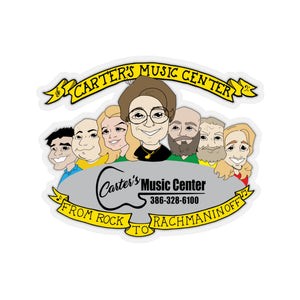 Carter's Music Stickers