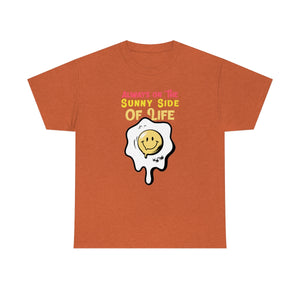 Always on the Sunny Side T-shirt - antique orange