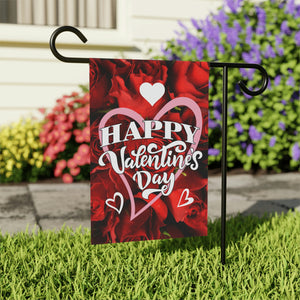 Happy Valentine's Day Garden Flag - Model 2