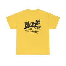 Load image into Gallery viewer, music is my drug t-shirt - daisy
