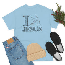 Load image into Gallery viewer, I Love Jesus with Sign Language for Love
