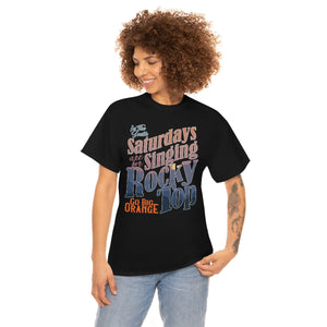 Singing Rocky Top - Vols t-shirt - black model