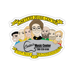 Carter's Music Stickers