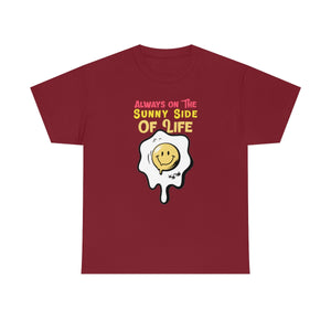 Always on the Sunny Side T-shirt - cardinal red