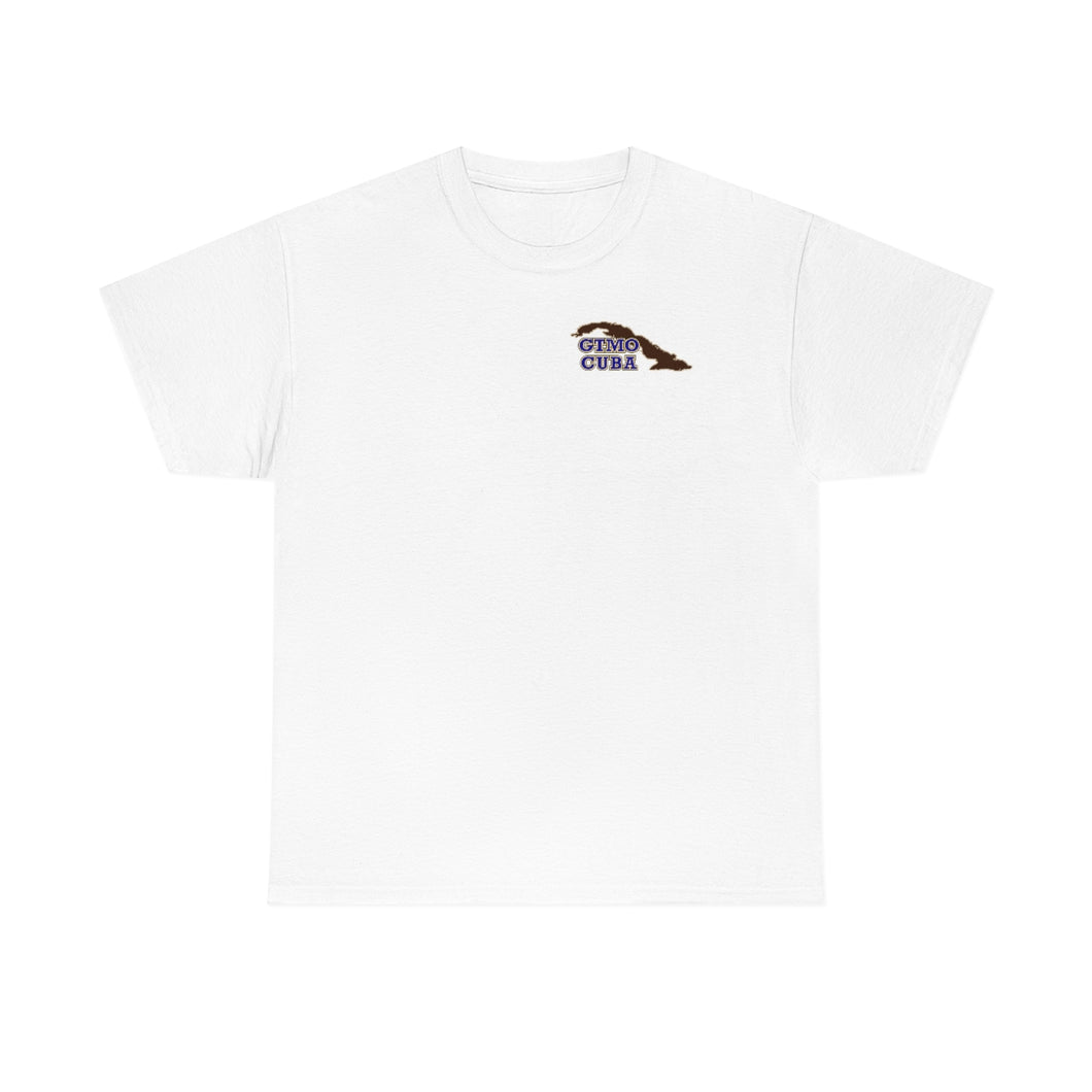 GTMO Triton Trumpet T-shirt - LB - white