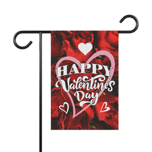 Happy Valentine's Day Garden Flag - right