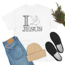 Load image into Gallery viewer, I Love Jesus with Sign Language for Love
