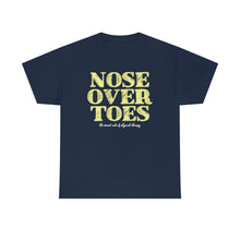 Load image into Gallery viewer, nose over toes - t-shirt - navy
