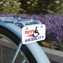 Load image into Gallery viewer, Dave&#39;s Mobility Mini License Plate
