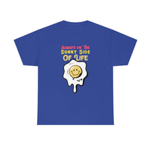 Load image into Gallery viewer, Always on the Sunny Side T-shirt - cobalt
