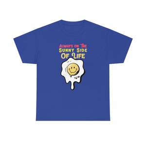 Always on the Sunny Side T-shirt - cobalt