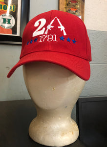 2nd Amendment Embroidered Cap