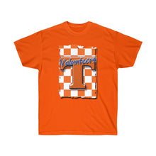 Load image into Gallery viewer, Orange Checkerboard T
