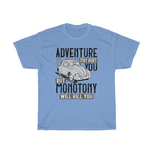 Adventure Over Monotony VW Bug