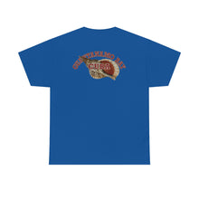 Load image into Gallery viewer, GTMO Triton Trumpet T-shirt - back - royal
