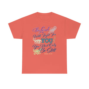 Exodus 14 t-shirt - coral