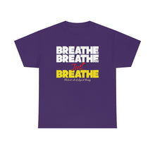 Load image into Gallery viewer, Breath In  Breath Out t-shirt - purple
