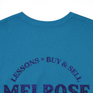 Melrose Music T - back closeup