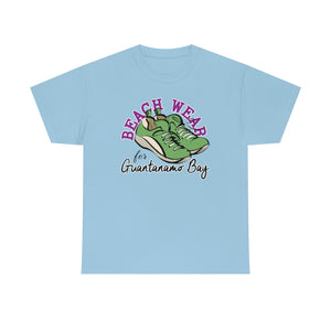 Beach wear T-shirt - light blue