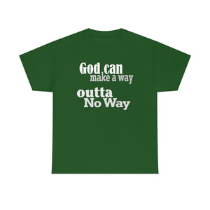 God can make a way - turf green