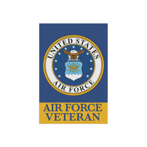 AIR FORCE VETERAN GARDEN FLAG -