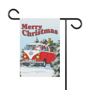 Merry Christmas Santa VW Truck - left view