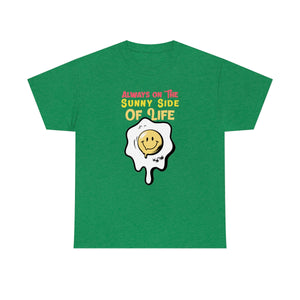 Always on the Sunny Side T-shirt - antique Irish green