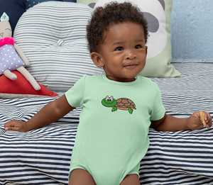 Wormie and Friends Onesie - Featuring Speedy