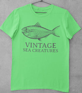 Vintage Sea Creatures - Tuna