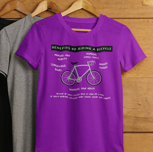 Benefits of Riding a Bicycle Tee