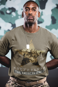 Veterans - True American Hero's Tee