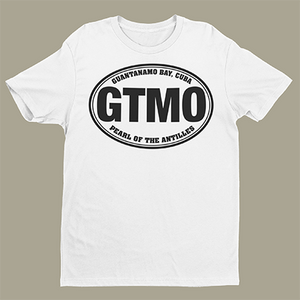 GTMO Window Sticker for T-shirts