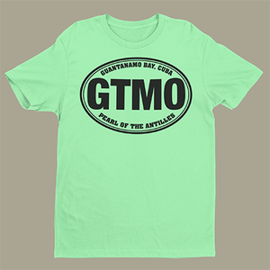 GTMO Window Sticker for T-shirts