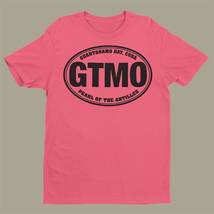 GTMO Window Sticker for T-shirts