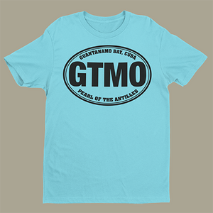 GTMO Window Sticker for T-shirts