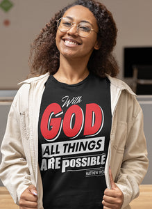 With GOD All Things Are Possible